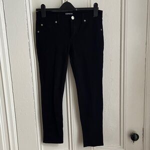 Express Black Skinny Jeggings